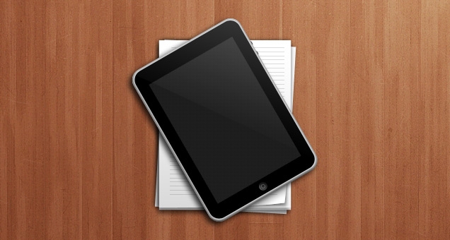 iPad - исходник PSD