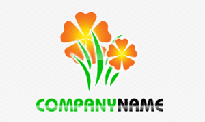 Логотип для цветочной компании